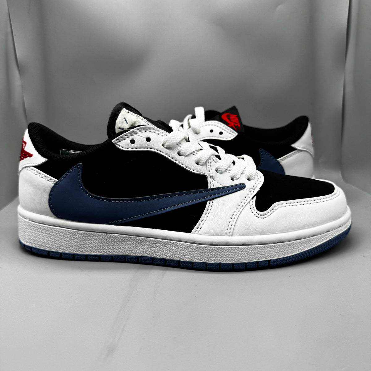 Custom Air Jordan 1 Low x Travis Scott Inspired “Black Navy”