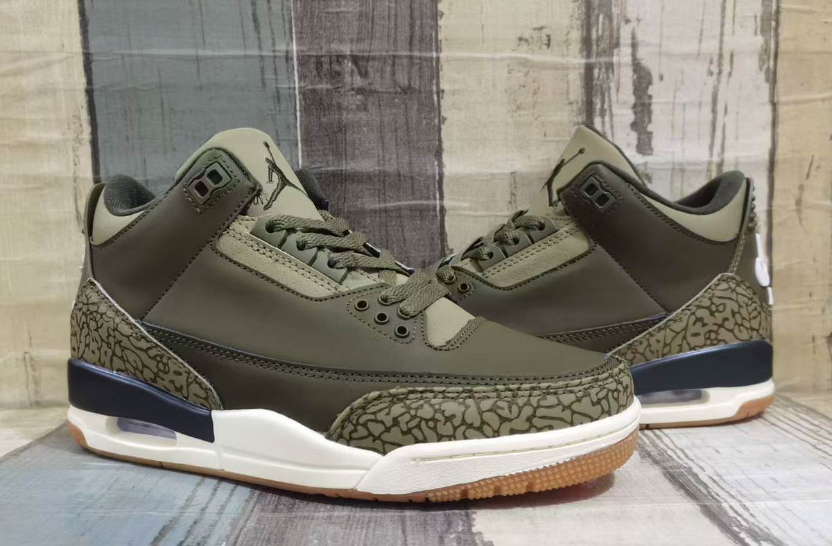 Air Jordan 3 Retro Medium Olive