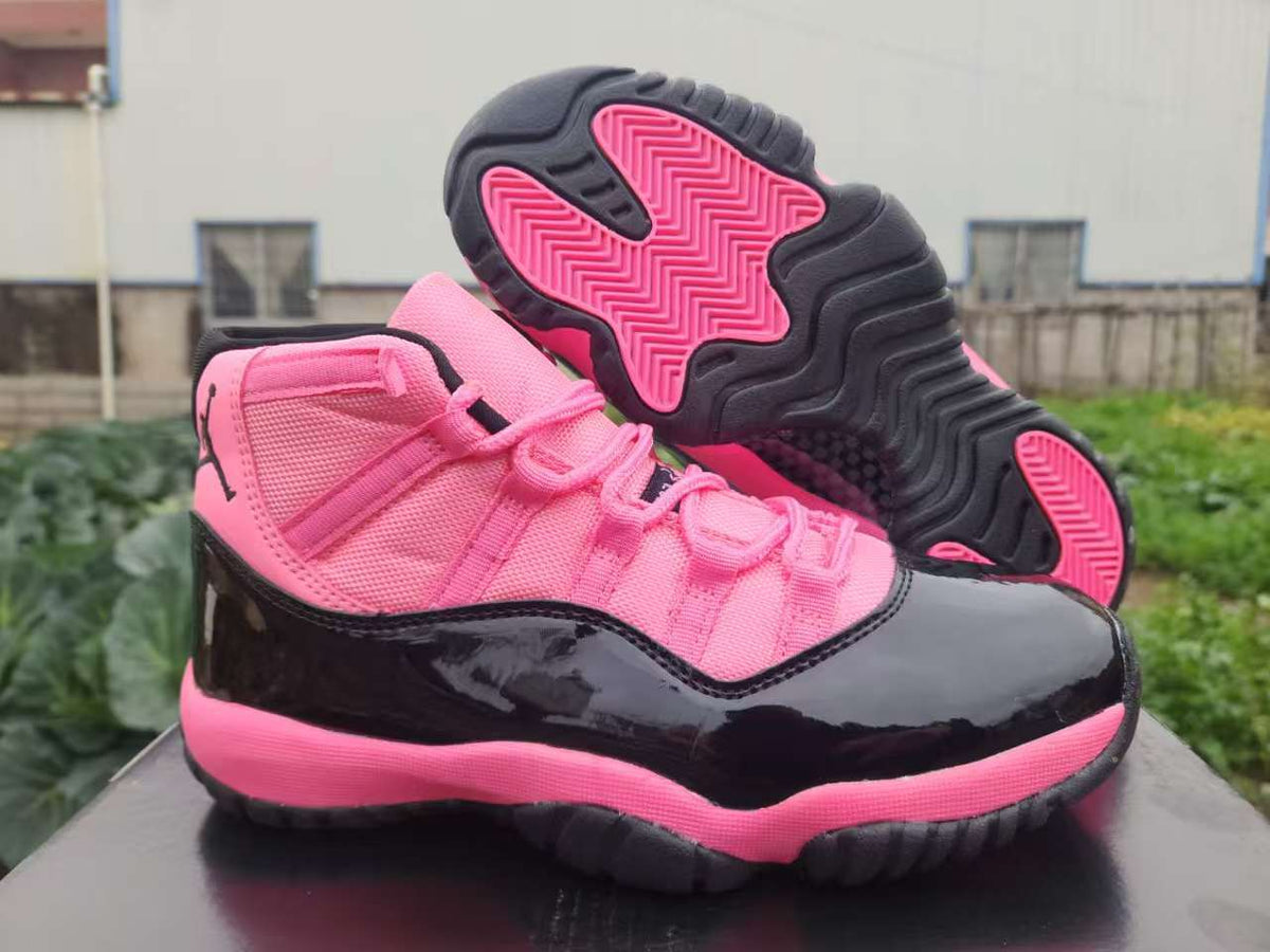 Custom Air Jordan 11 Black / Pink (2023)