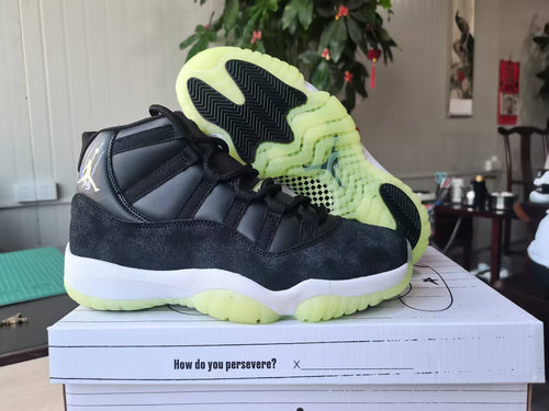 Air Jordan 11 “Inner Beast” Black / Volt (2025)