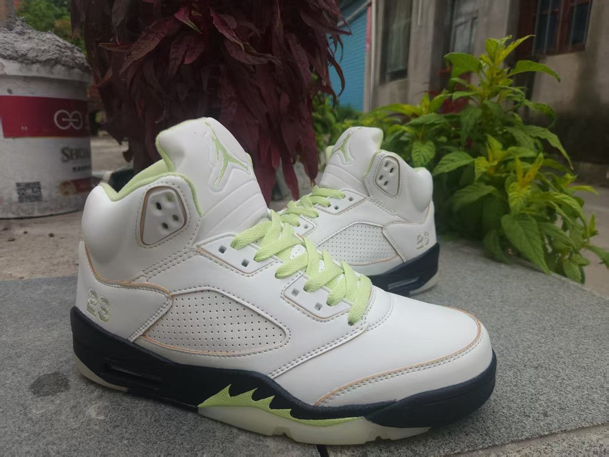 Women's Air Jordan 5 Retro Luminous Green