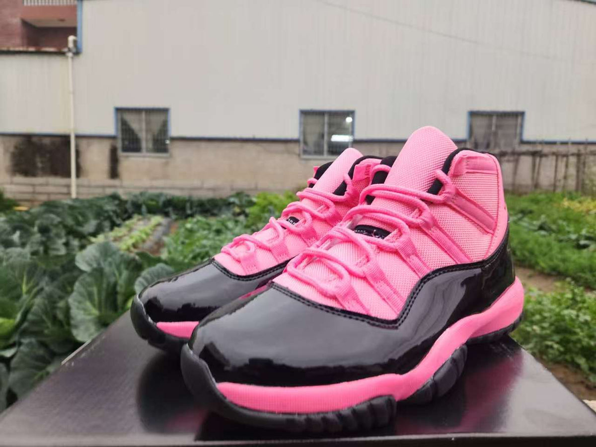 Custom Air Jordan 11 Black / Pink (2023)