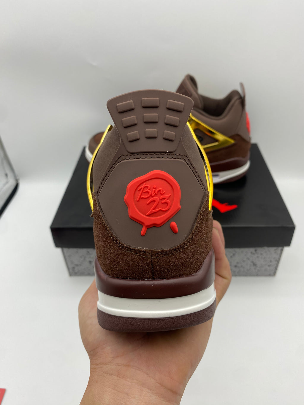 Air Jordan 4 Retro 'Bin 23' Chocolate Brown
