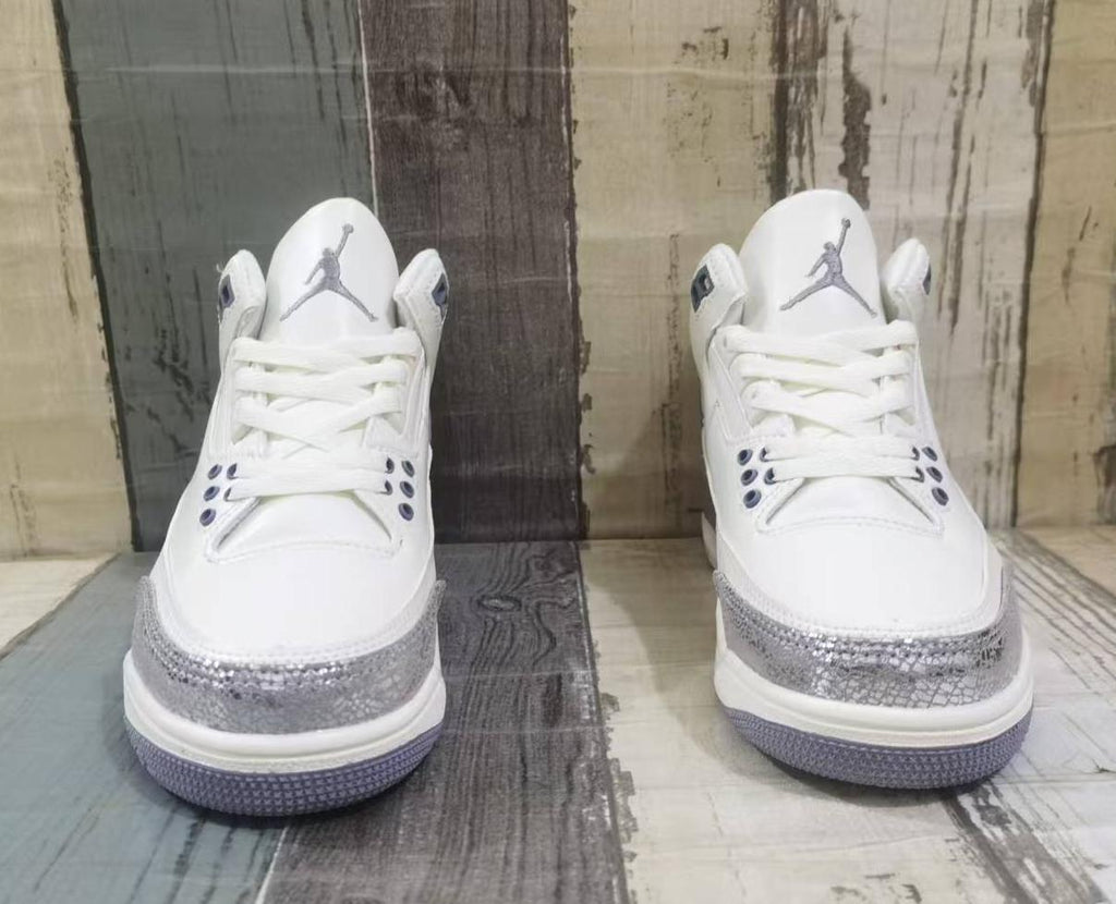 Air Jordan 3 Retro Sail/Cement Grey/Metallic Silver