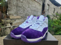 Air Jordan 11 Retro 'White & Royal Purple'