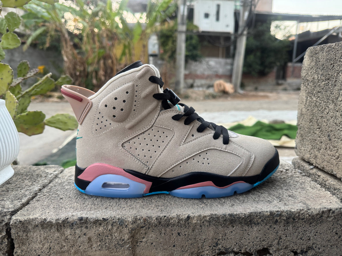 Air Jordan 6 Retro 'Beige Pink Blue'