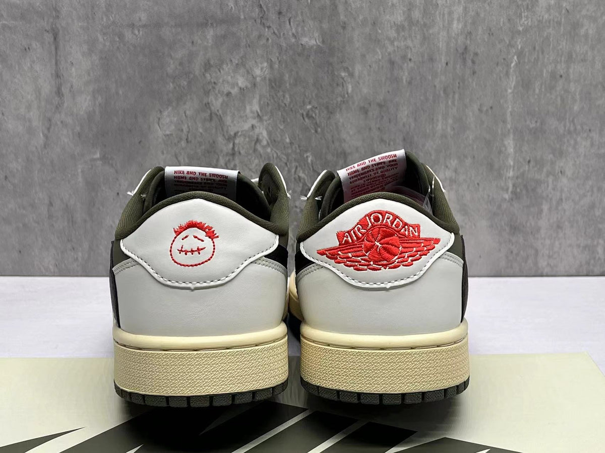Travis Scott x Air Jordan 1 Low OG SP “Reverse Olive”