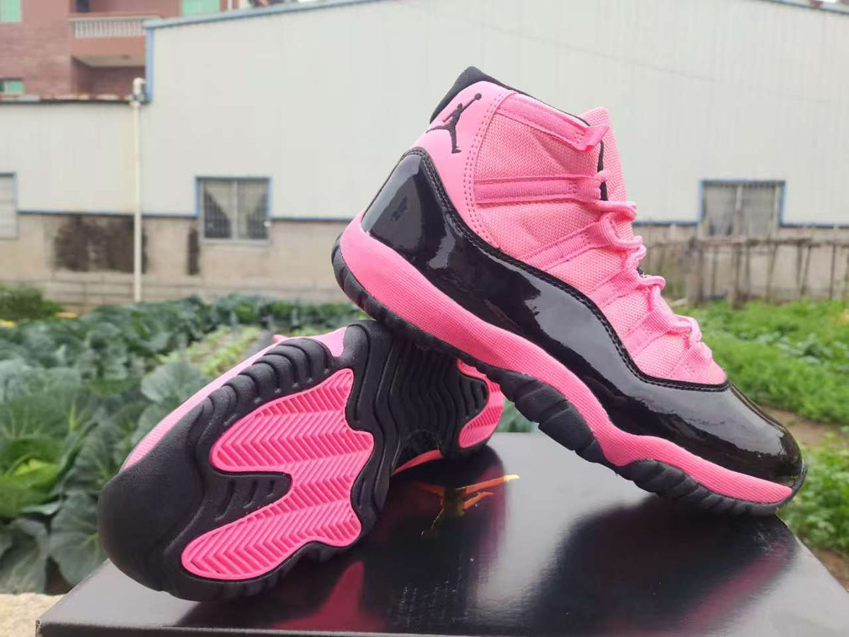 Custom Air Jordan 11 Black / Pink (2023)