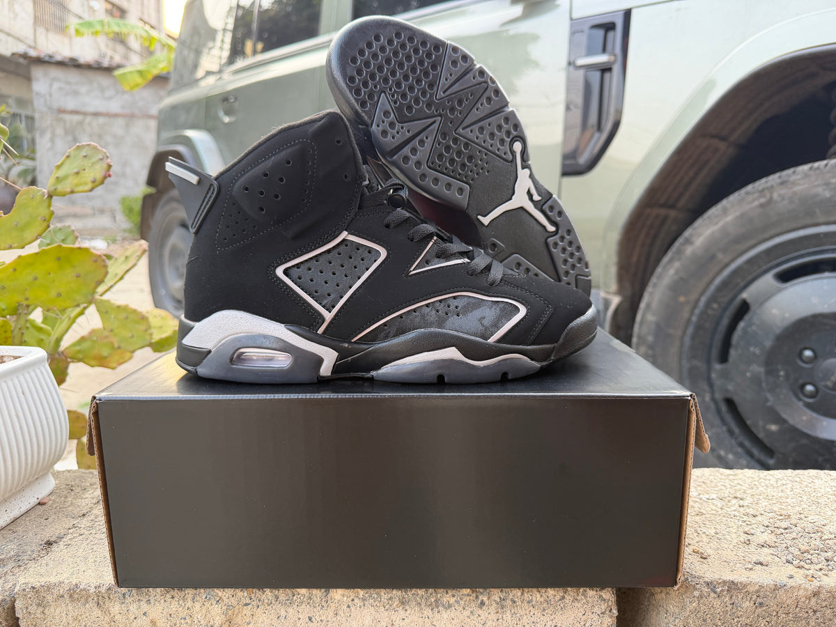 Air Jordan 6 Retro 'Black Reflect Silver' IR2266-010