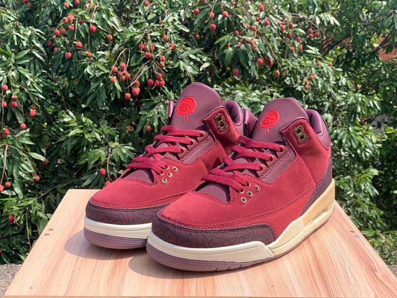 Air Jordan 3 OG “Bin 23” – Team Red/Metallic Gold