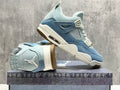 Women's Air Jordan 4 Retro TEX Worn Blue Denim