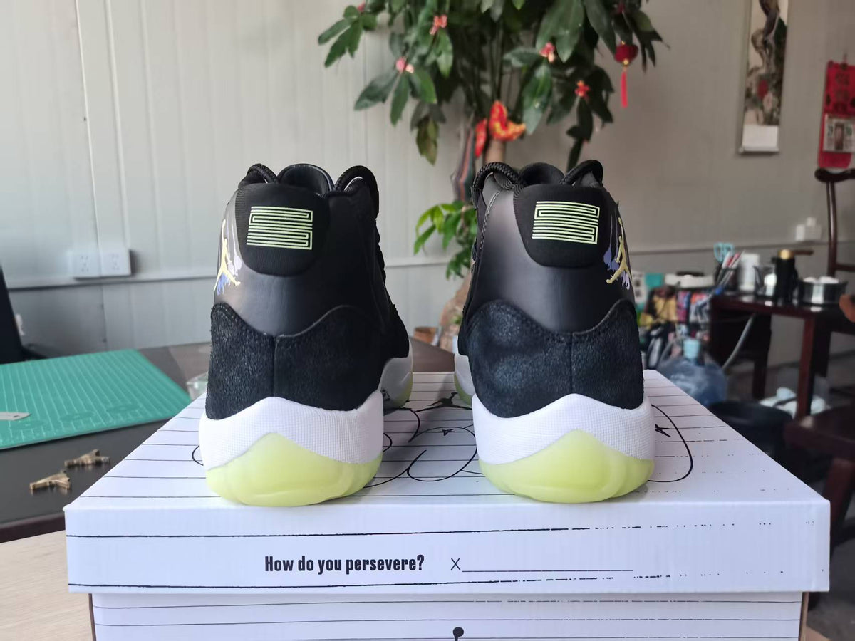 Air Jordan 11 “Inner Beast” Black / Volt (2025)