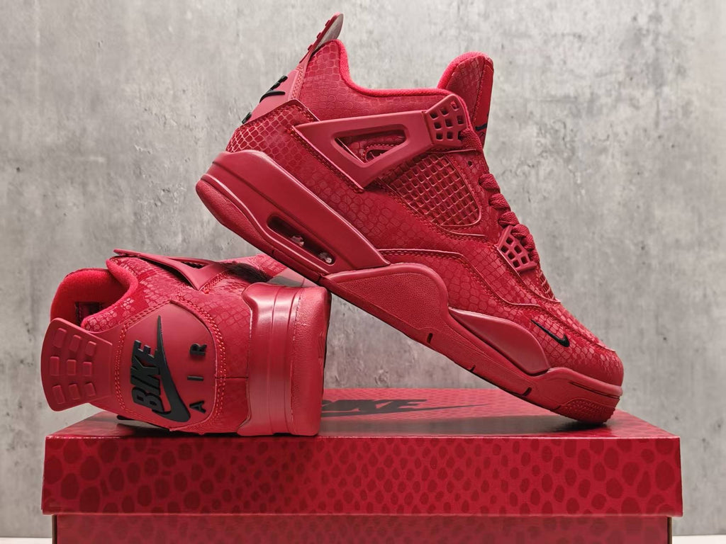 Air Jordan 4 Retro “Red Snake Skin”