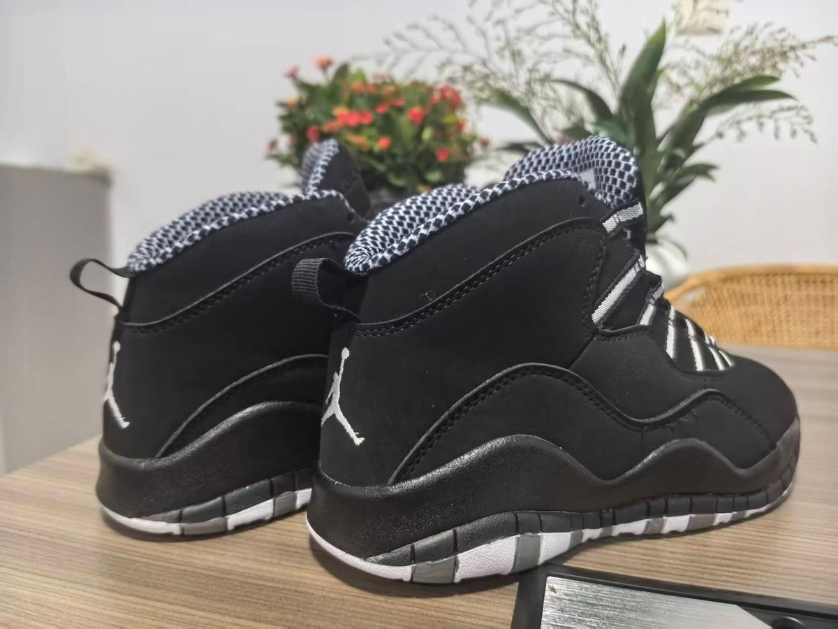 Air Jordan 10 Retro 'Stealth' Black White (2012) 310806-003