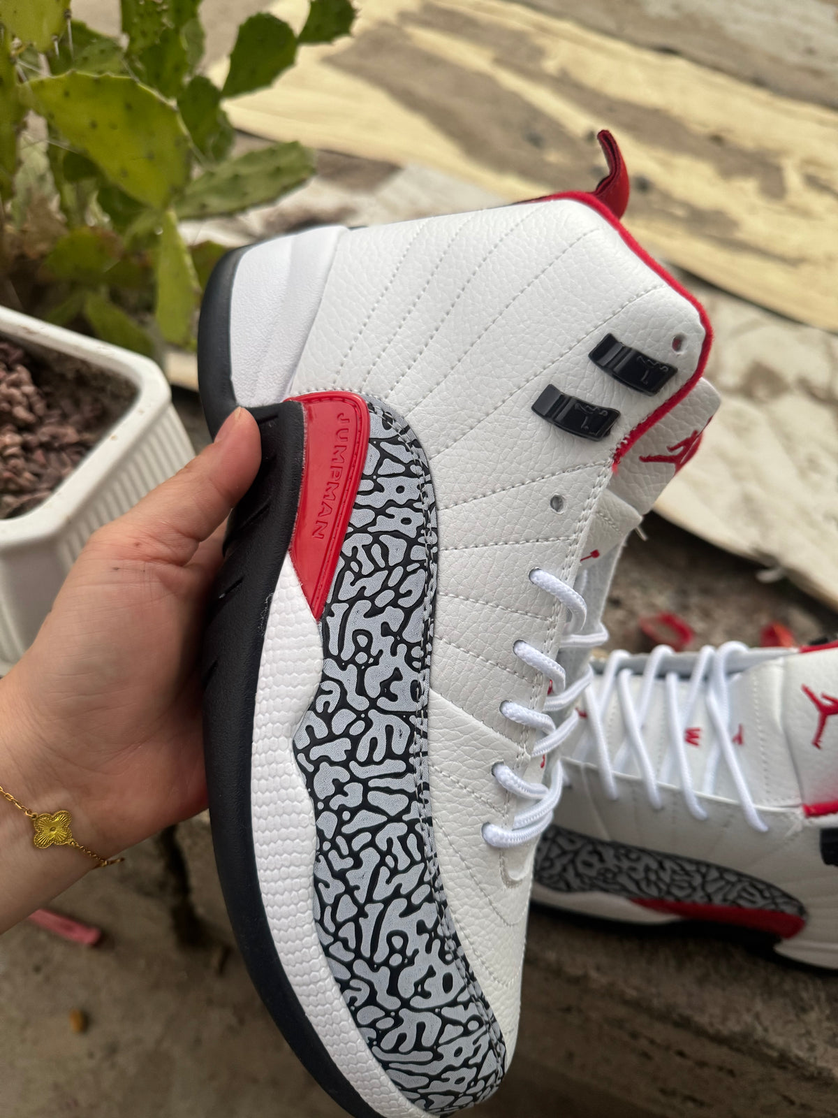 Air Jordan 12 Retro Custom 'Elephant Print'