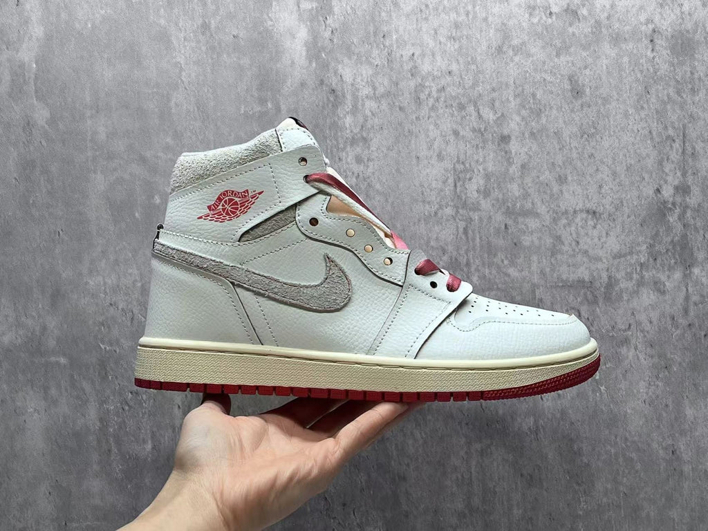 Air Jordan 1 High OG “Sail/Cinnabar-Light Bone” – DB4612-100