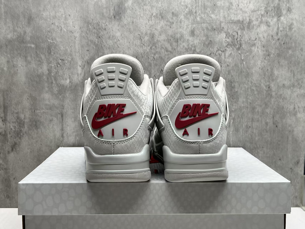 Nigel Sylvester x Air Jordan 4 “Brick After Brick” Grey/Red