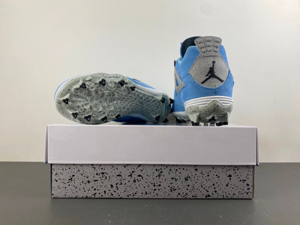 Air Jordan 4 Retro Custom Golf Shoe 'University Blue'
