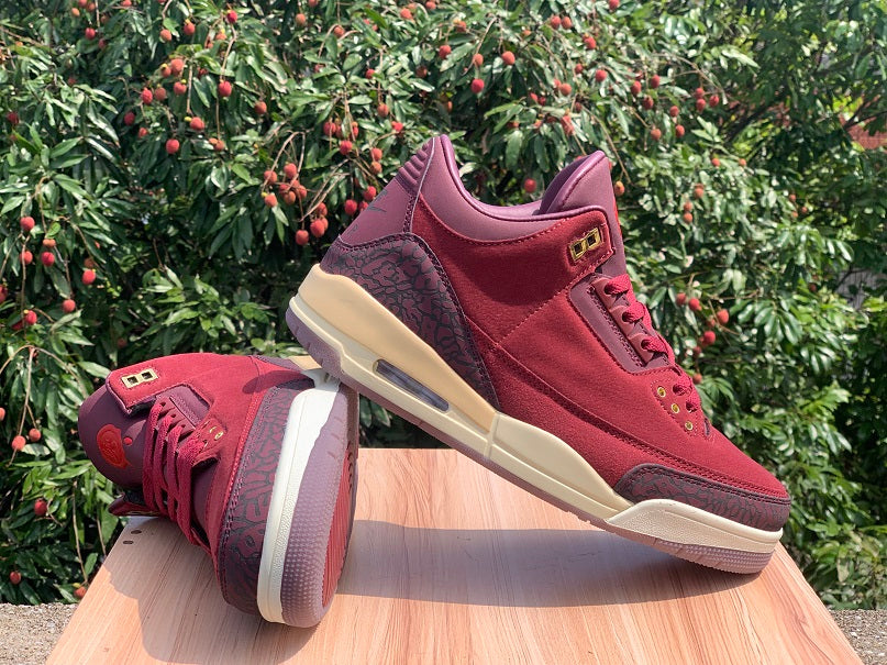 Air Jordan 3 OG “Bin 23” – Team Red/Metallic Gold