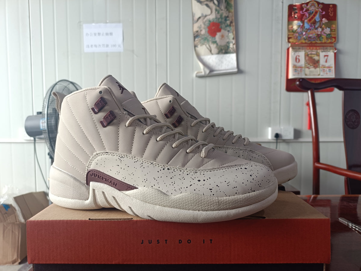 Women’s Air Jordan 12 Retro “Egg Nog / Light Orewood Brown”
