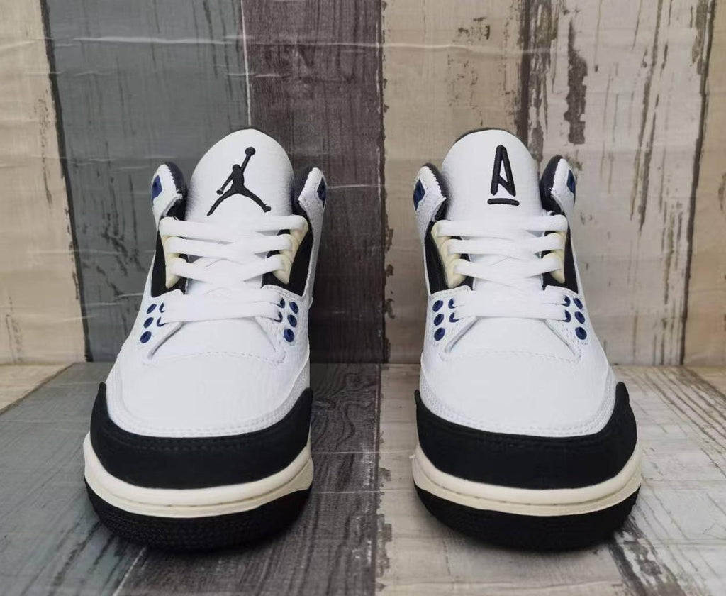 Air Jordan 3 Retro White / Black / Blue