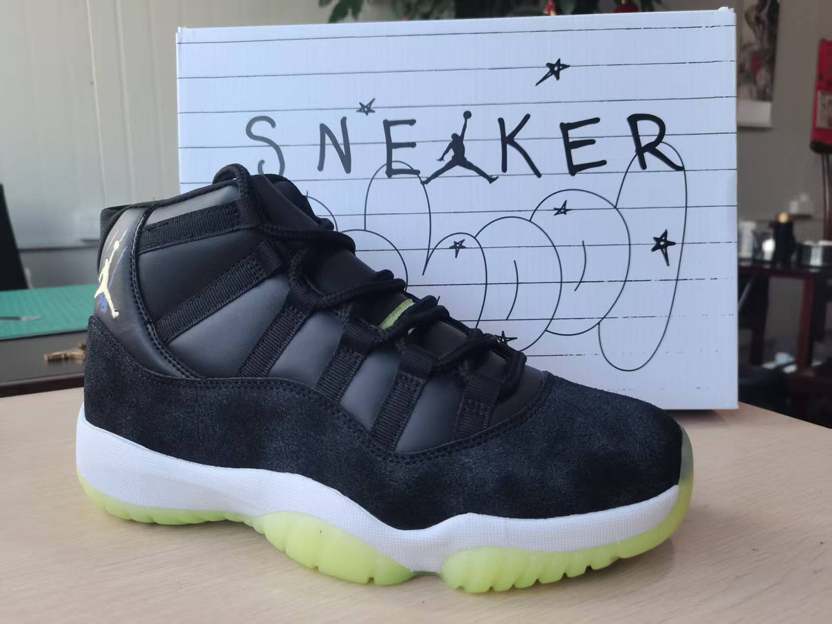 Air Jordan 11 “Inner Beast” Black / Volt (2025)