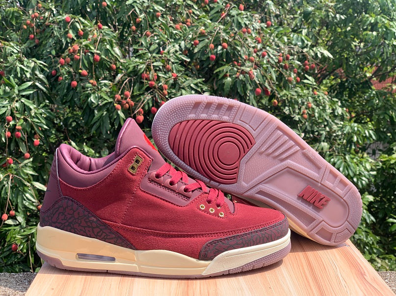Air Jordan 3 OG “Bin 23” – Team Red/Metallic Gold